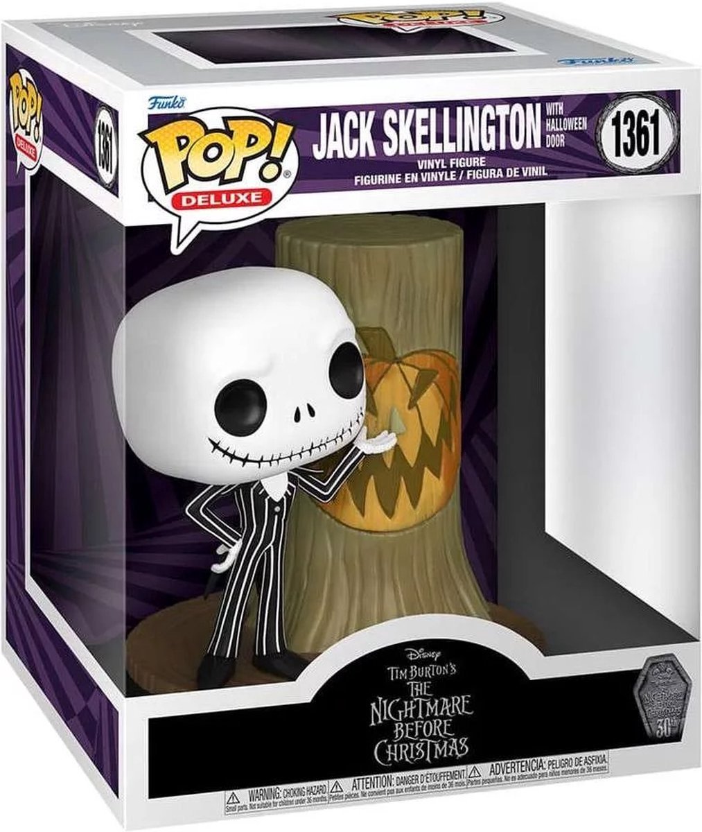 L'étrange noël Sammelfigur Funko Mr. Jack 30th POP! Deluxe Disney w/H.Town Door