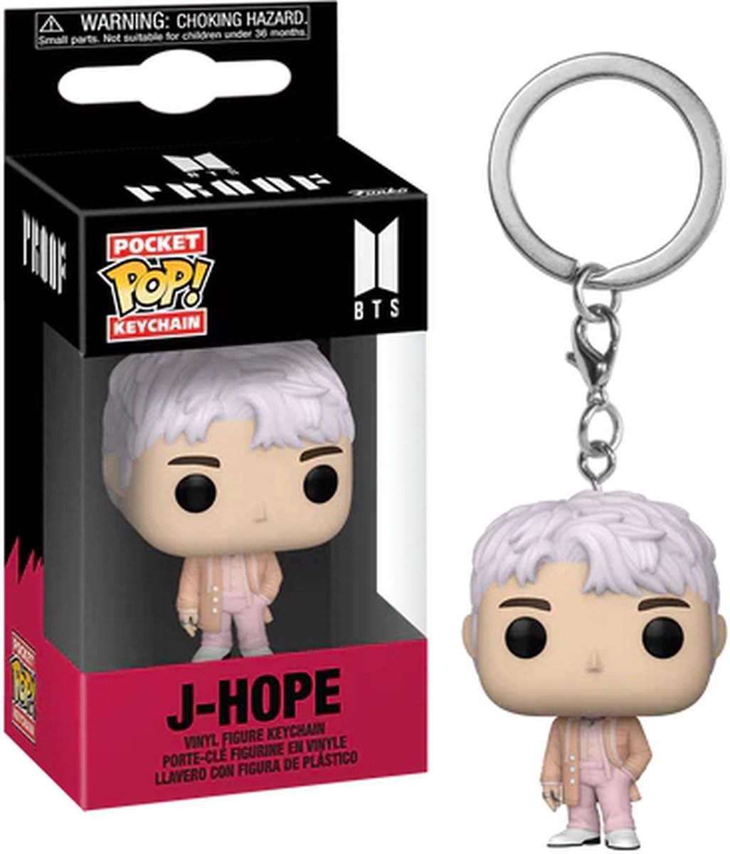 Schlüsselanhänger aus Vinyl Funko BTS Pocket POP! J Hope (x12)
