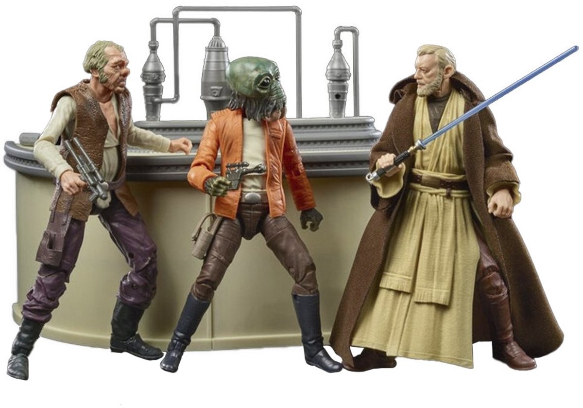 Figurine Hasbro Star Wars Black Series The Power Of The Force Cantina Showdown