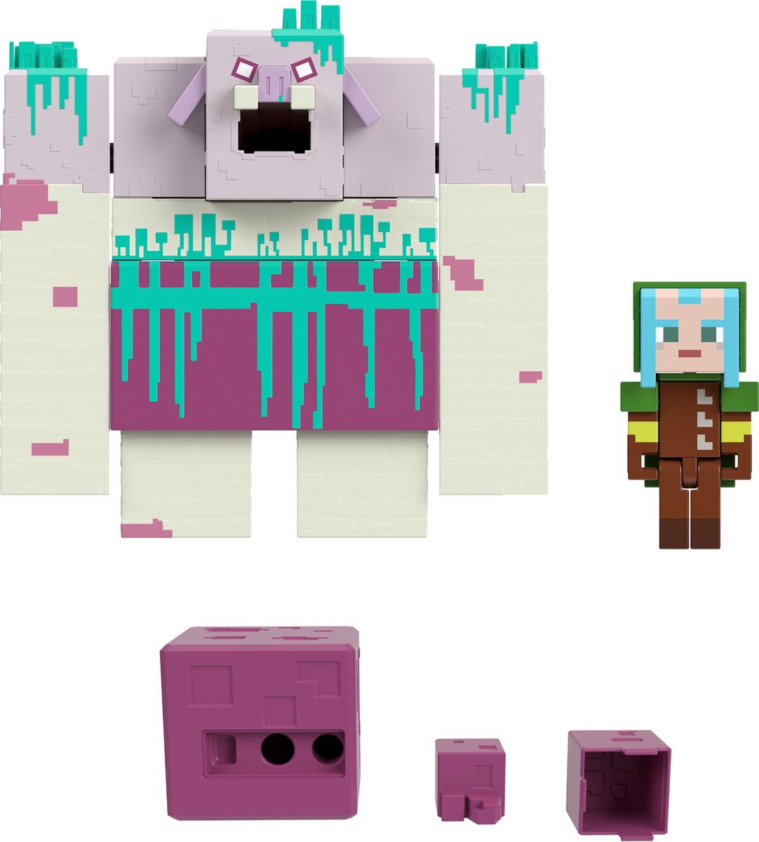 Sammlerfigur Mattel Minecraft Legends Le Dévoreur