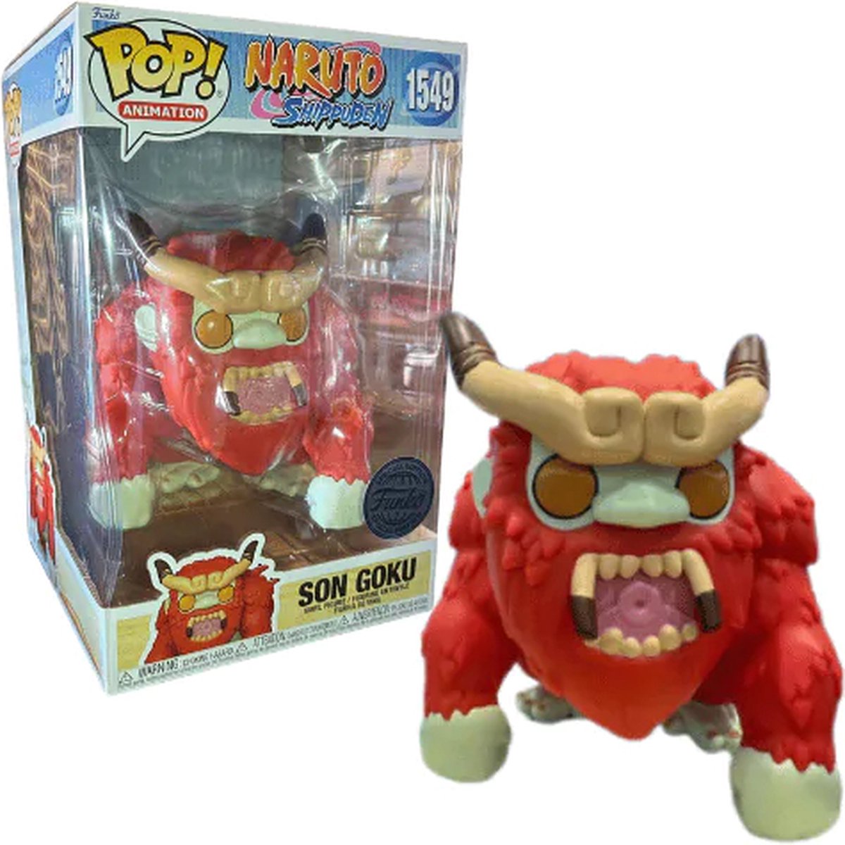 Vinyl-Sammelfigur Funko Naruto Super Sized Jumbo POP! Son Goku