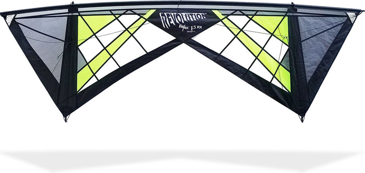 Drachen mit Griffen Revolution Kites Revolution Reflex 1.5 Rx Spiderweb (Avec Poignées - Sans Lignes)