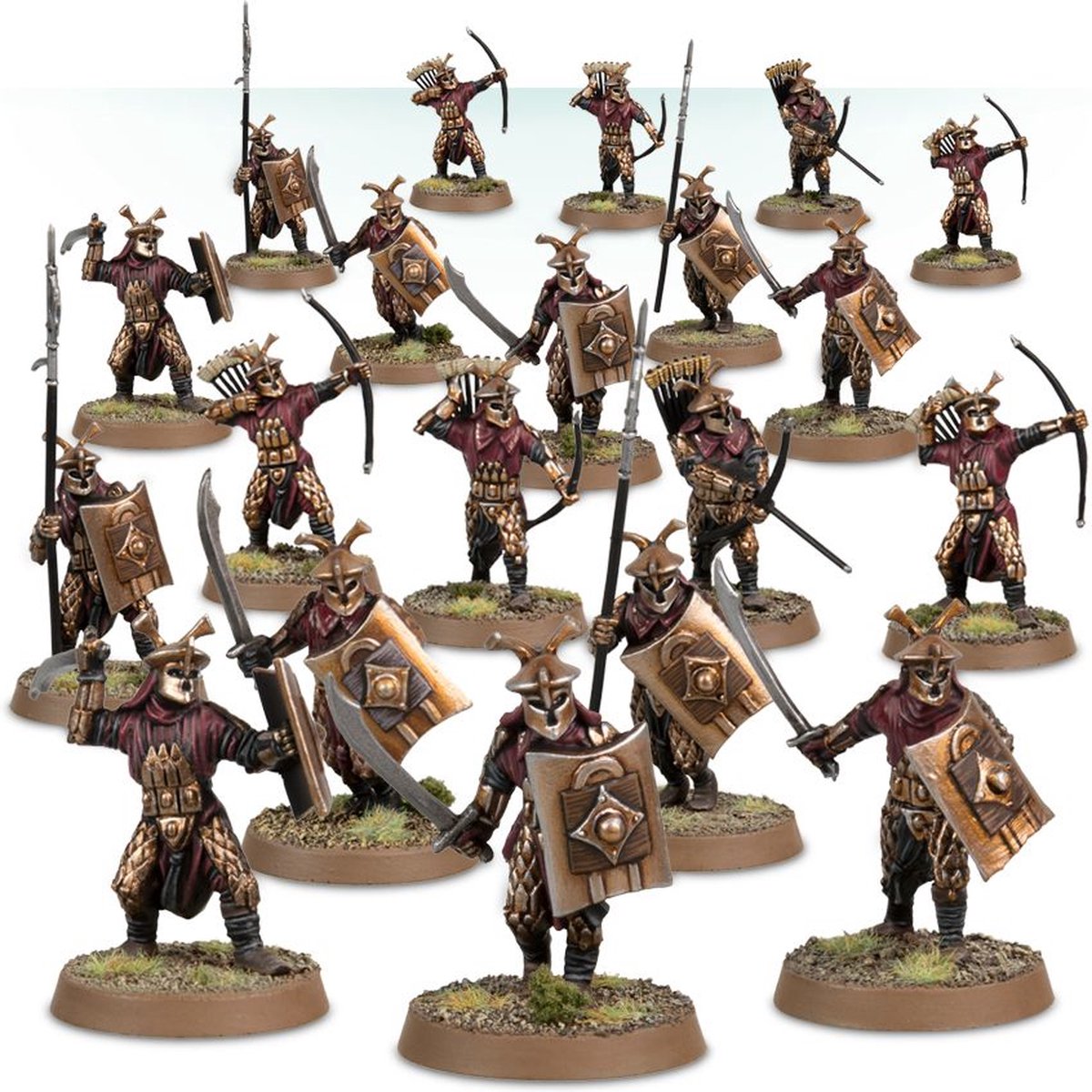 Figurine Games Workshop Warhammer Middle Earth - Easterling Guerriers