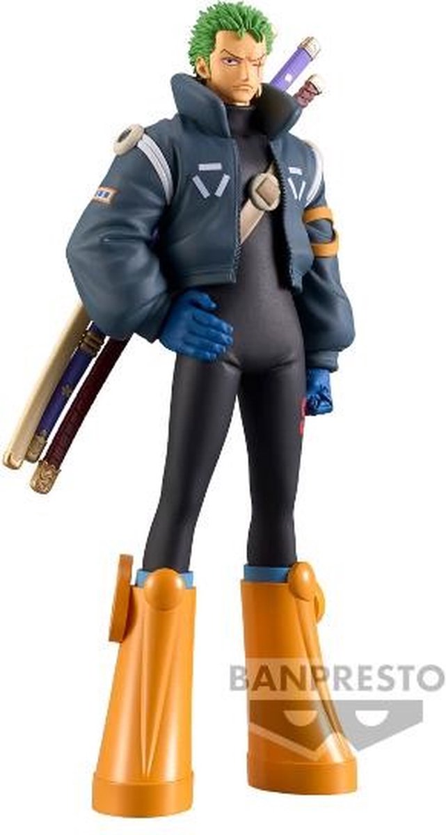 Figurine Banpresto One Piece Egghead Roronoa Zoro Grandline Series