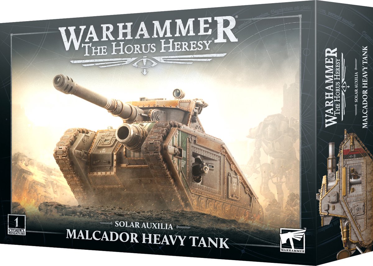 Figurine Games Workshop Warhammer 30k - Solar Auxilia Malcador Heavy Tank