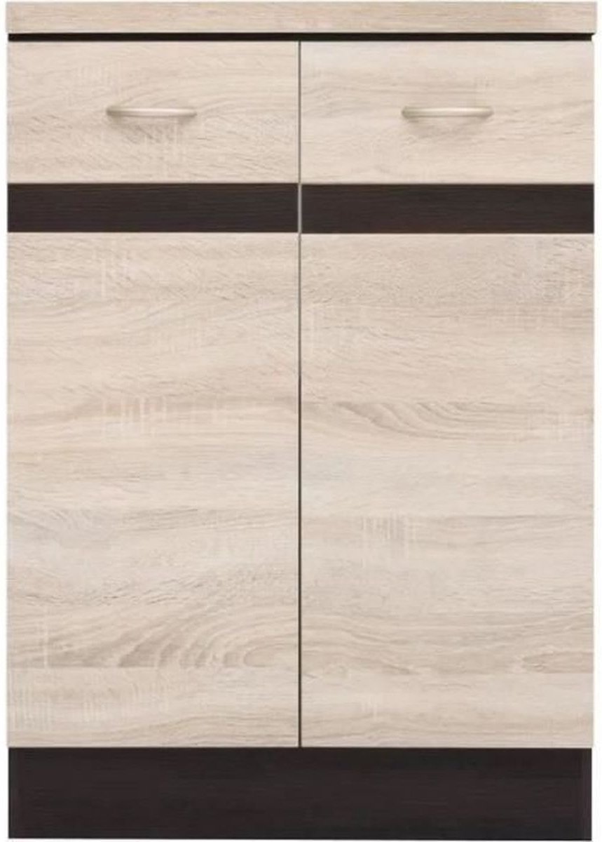 Beistellschrank aus Eiche BigBuy Home Sonoma