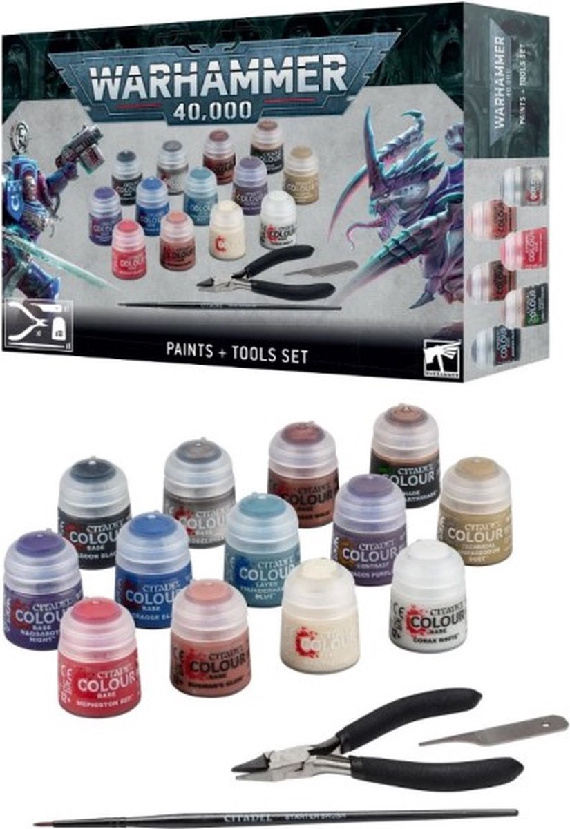 Figurine Games Workshop Warhammer 40k - Citadel Paint & Tools