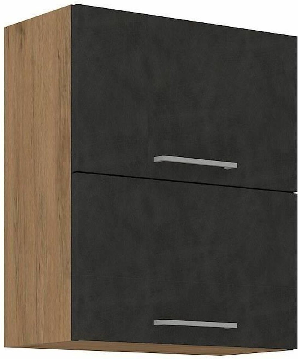 Küchenschrank mit 2 Schubladen aus Melamin BigBuy Home Rock