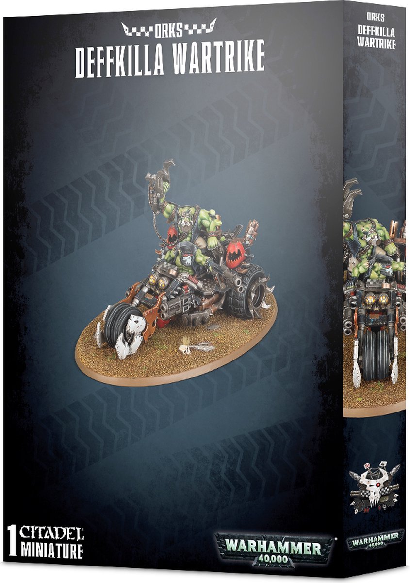 Figurine Games Workshop Warhammer 40k - Orks Deffkilla Wartrike