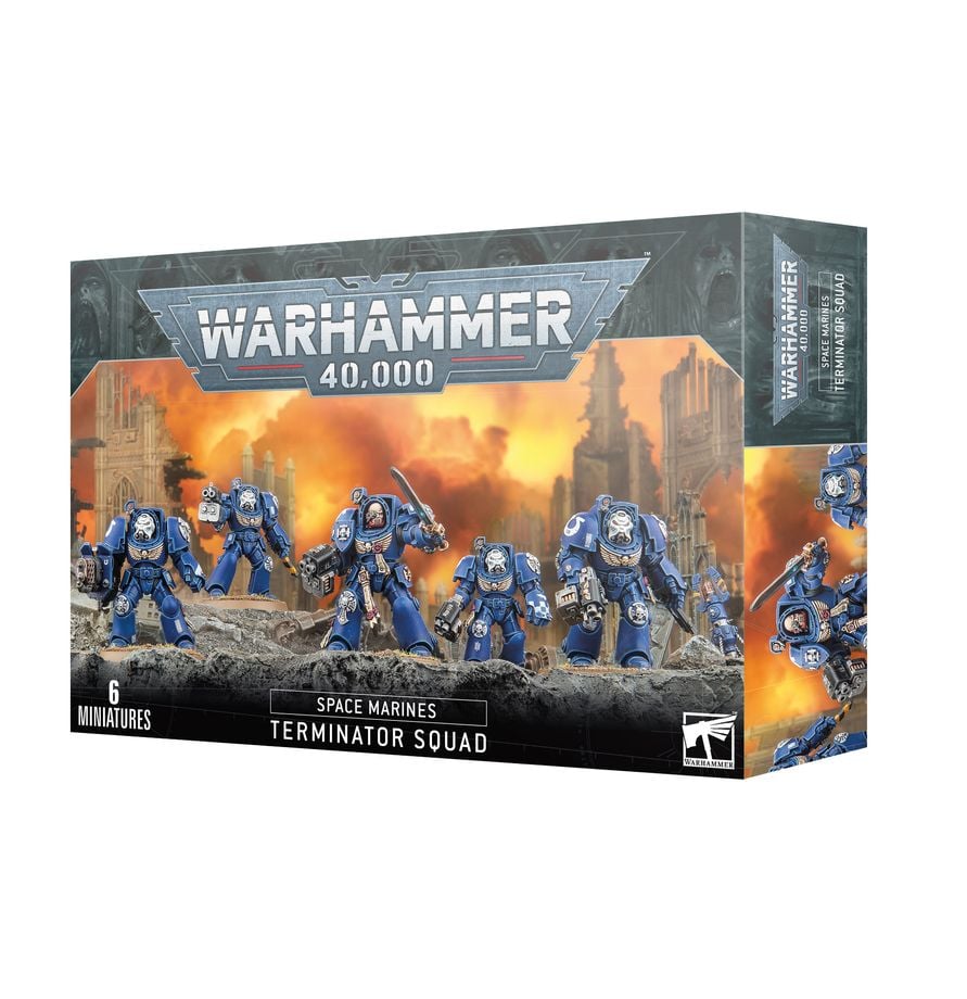 Figurine Games Workshop Warhammer 40k - Space Marines Escouade de Terminators