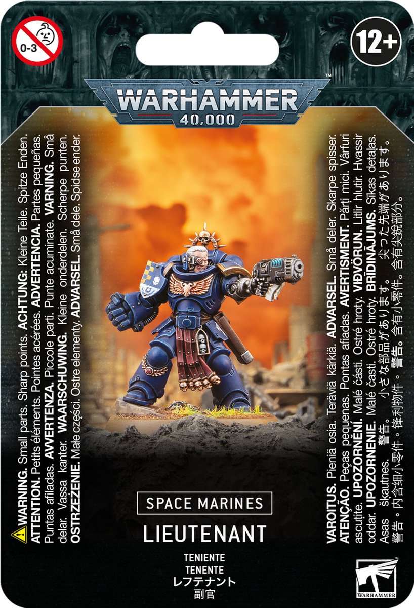 Figurine Games Workshop Warhammer 40k - Space Marines Primaris Lieutenant