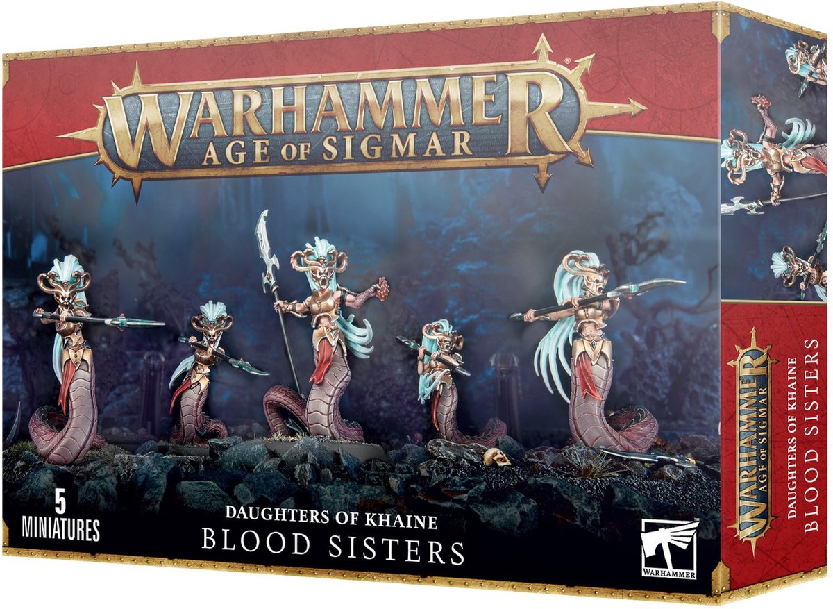 Figurine Games Workshop Warhammer AoS - Daughters of Khaine Melusai