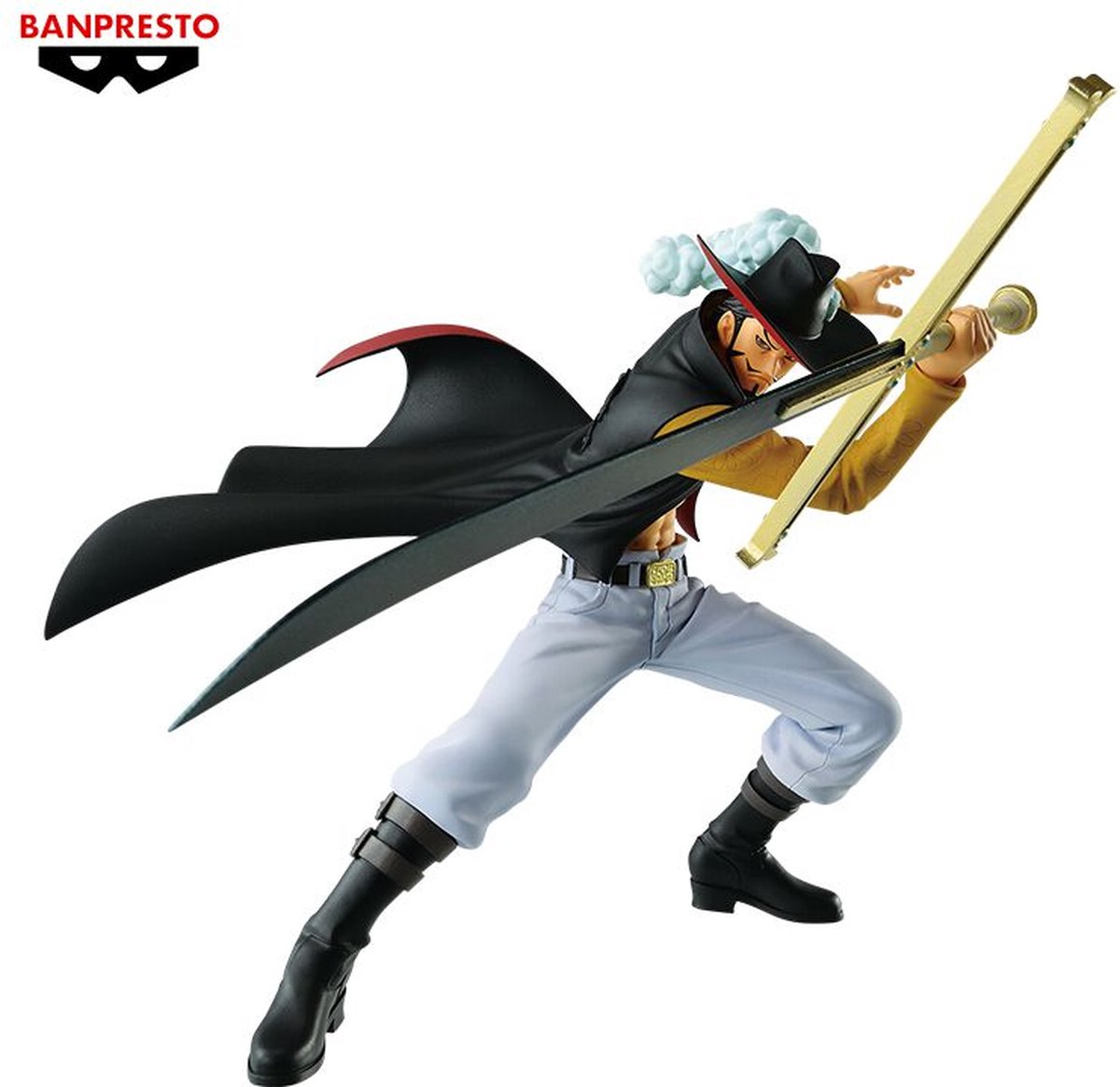 Sammlerfigur Banpresto One Piece Battle Record Dracule Mihawk