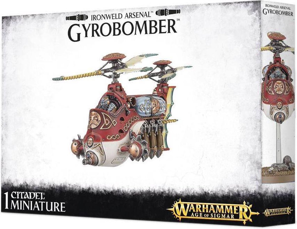 Figurine Games Workshop Warhammer AoS - Nain Gyrocopter