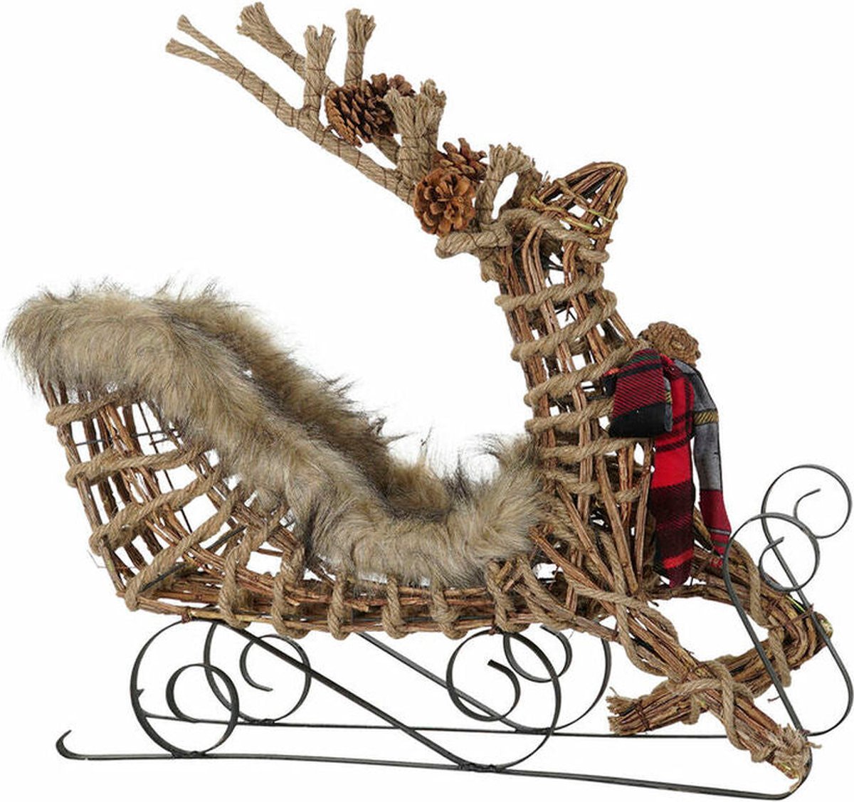 Schlitten DKD Home Decor 63x20x52 cm