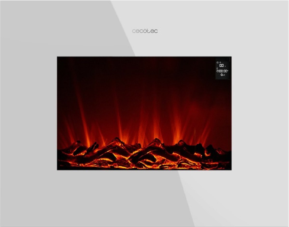 Elektrischer Kamin Cecotec Ready Warm 2690 Flames Connected