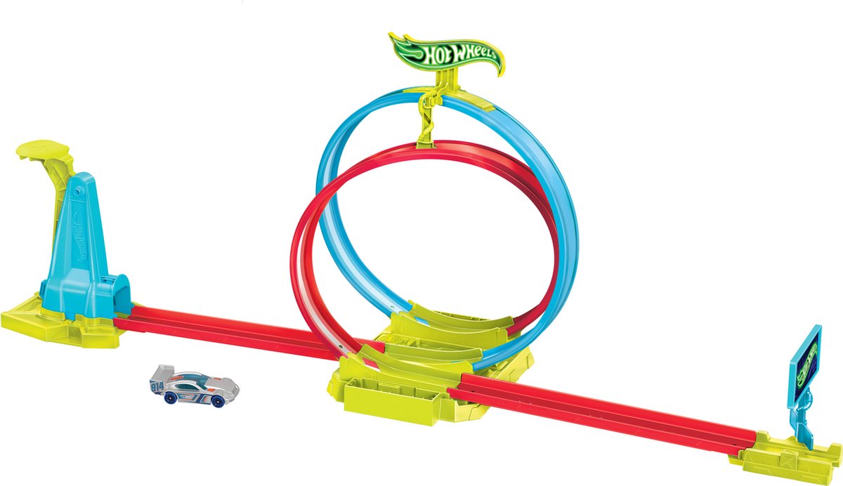 Autospiele Mattel Hot Wheels Neon Speeders Laser Stunt Slamway