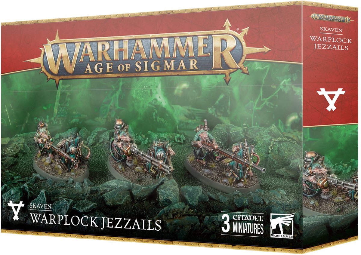 Gesellschaftsspiele Games Workshop Warhammer AoS - Skaven Jezzails à Malepierre