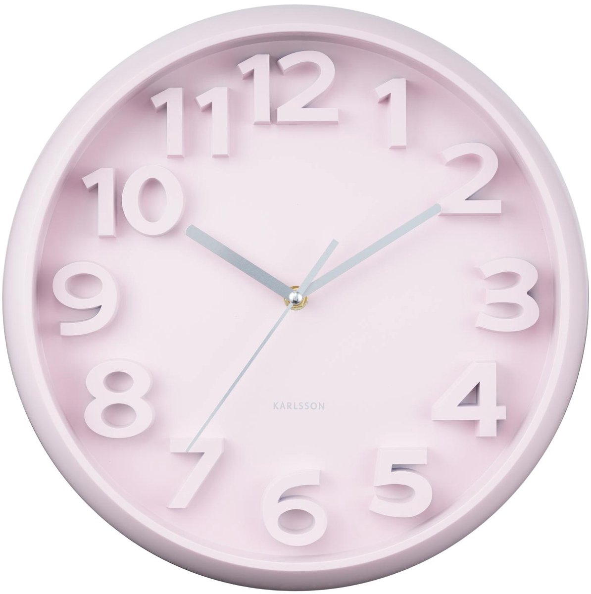 Wanduhr mit klassischen Zahlen Karlsson Elevated