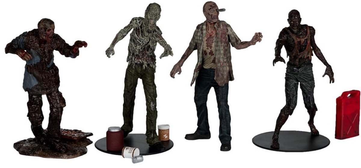 Sammlerfigur McFarlane Toys The Walking Dead Walkers (x4)