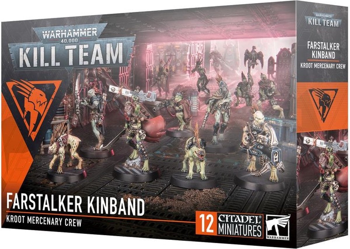 Figurine Games Workshop Warhammer 40k - Kill Team : Exorodeurs Kroots (2024) (x12)