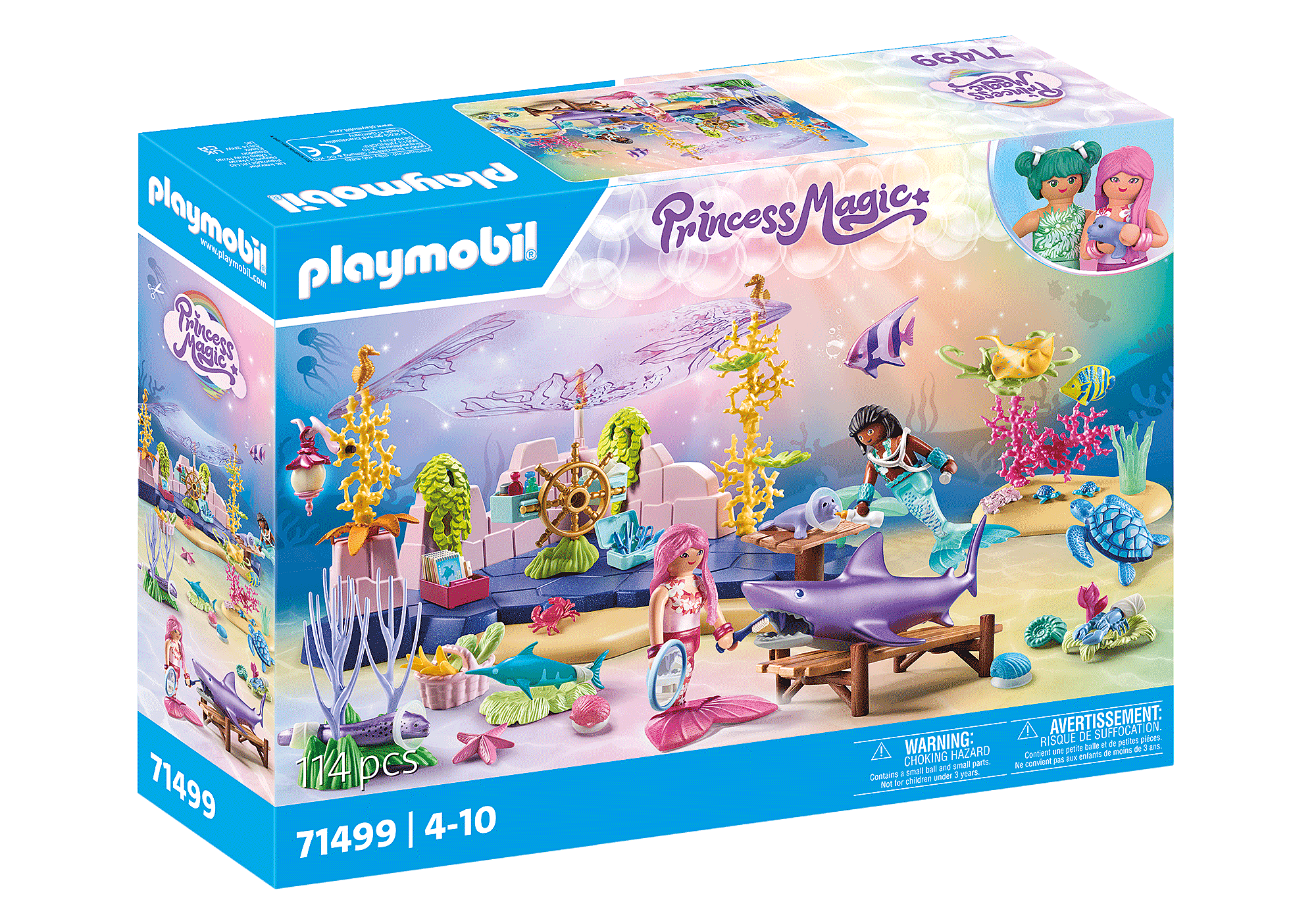 Figurine Pflegezentrale Sirenen/Tiere Playmobil