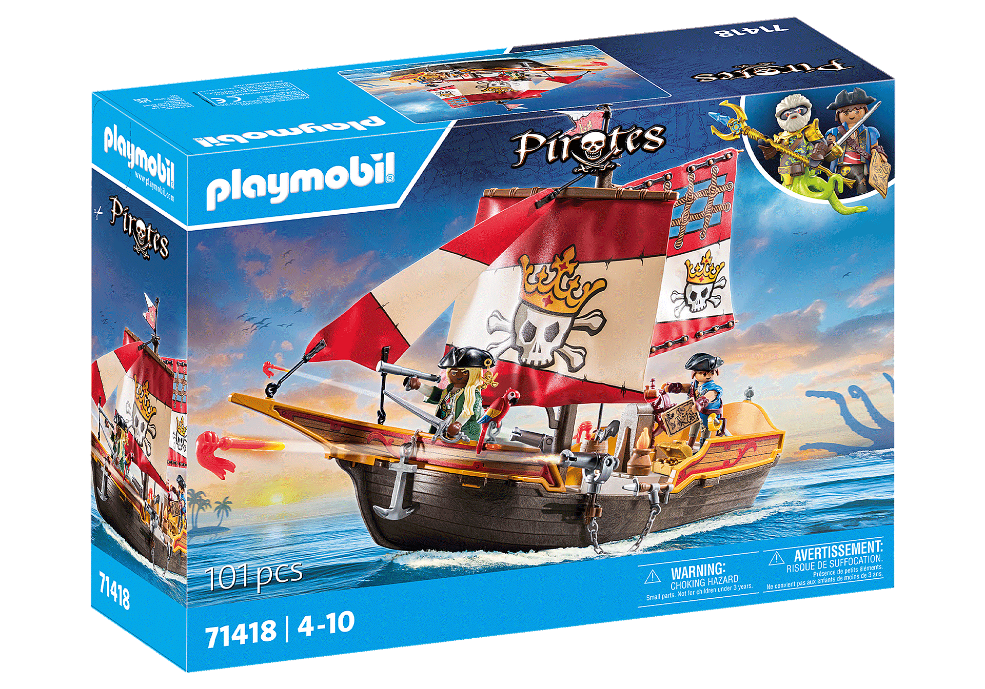 Piratenboot Figurine Playmobil