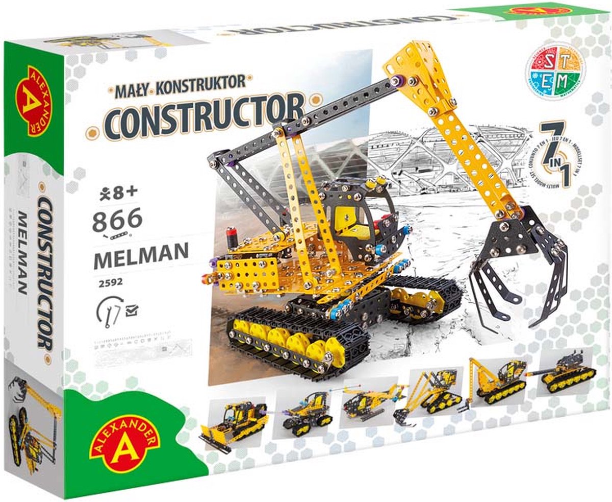 Konstruktionsspielzeug Constructor Alexander Toys Pro Melman
