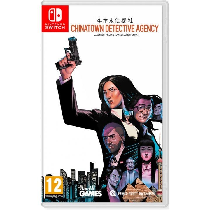 Videospiele Red Art Chinatown Detective Agency - Switch