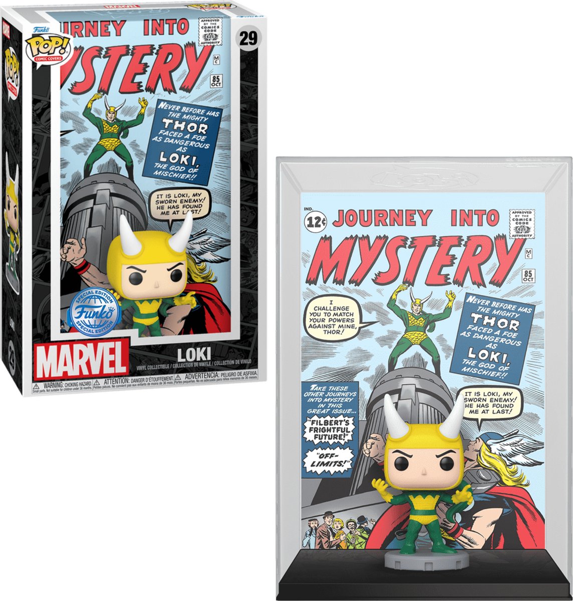 Figurine Funko POP Comic Cover Marvel Loki Exclusive