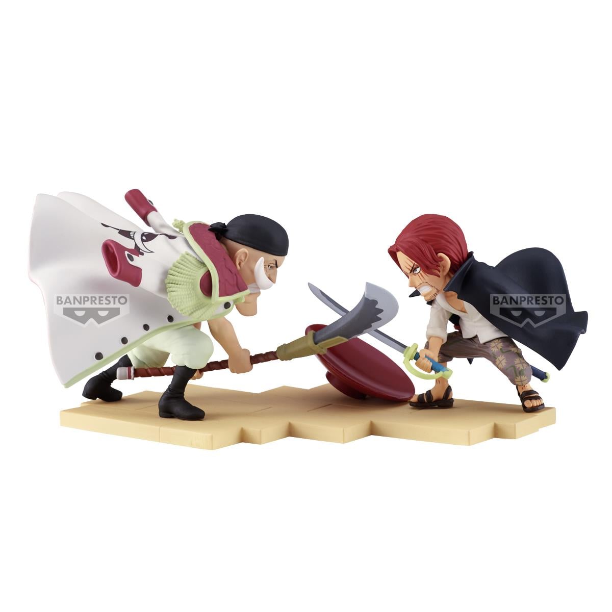 Figurine Banpresto One Piece World Collectable Log Stories Edward Newgate vs. Shanks