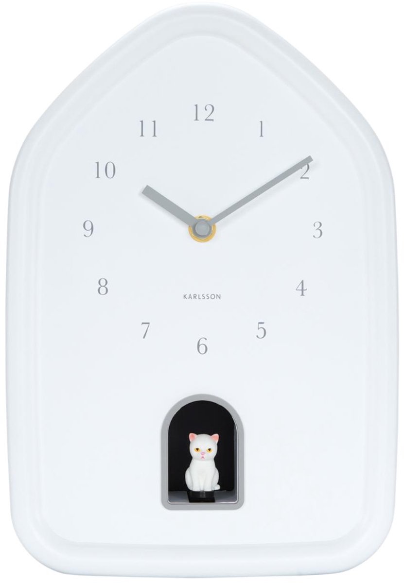 Wanduhr Karlsson Modern Kitty