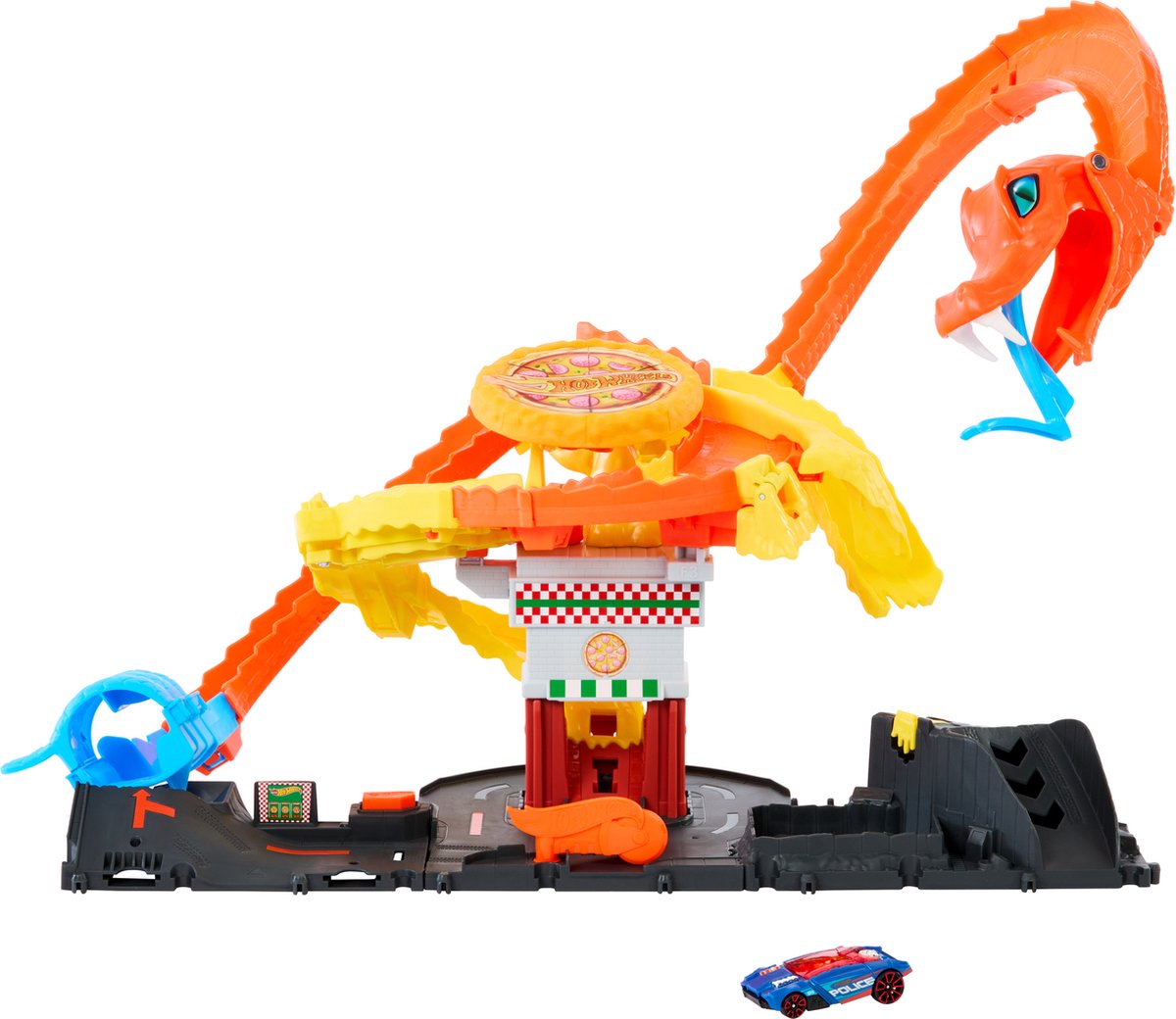 Autospiele Mattel Hot Wheels Pizza Slam Cobra Attack