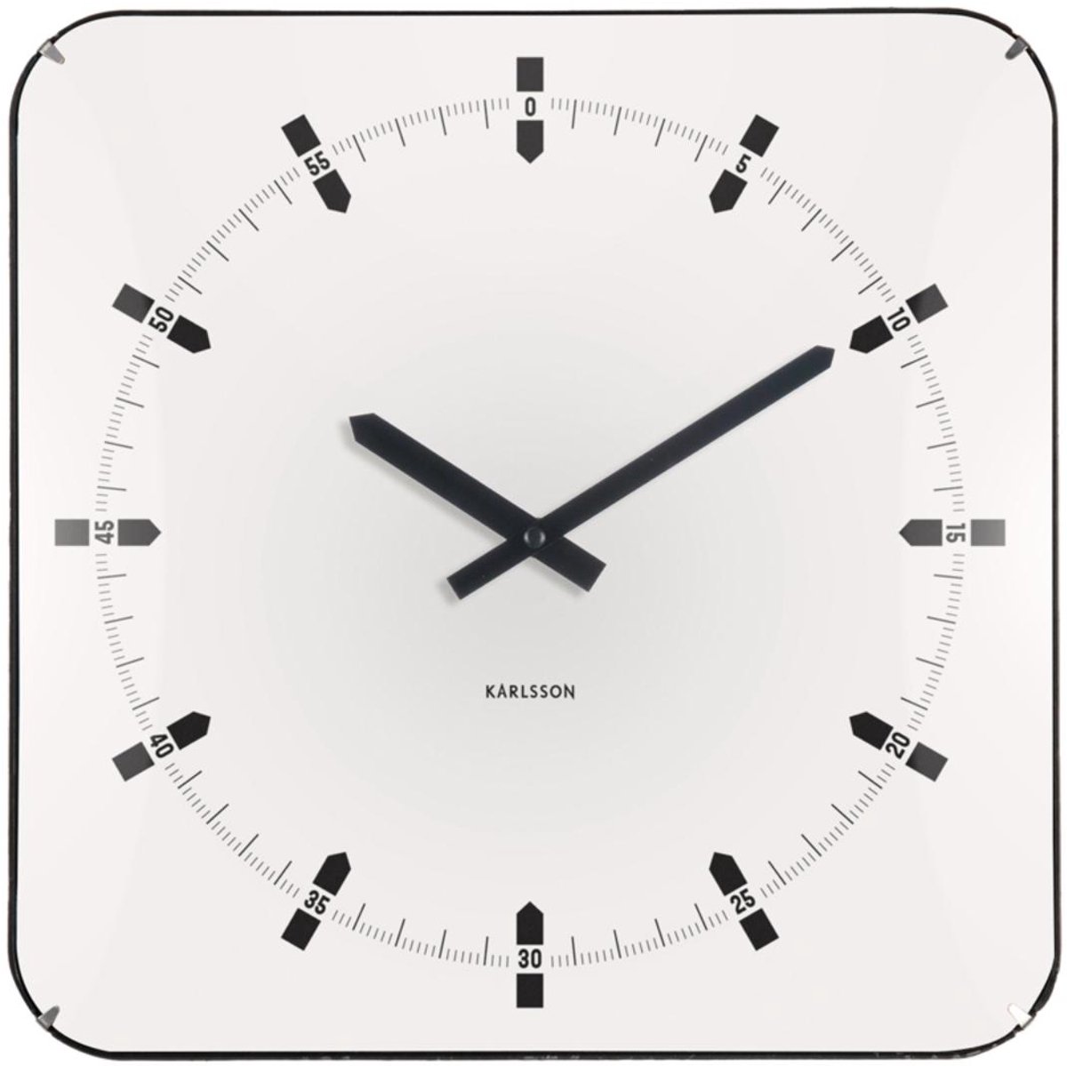 Wanduhr Karlsson Sucinto Dome