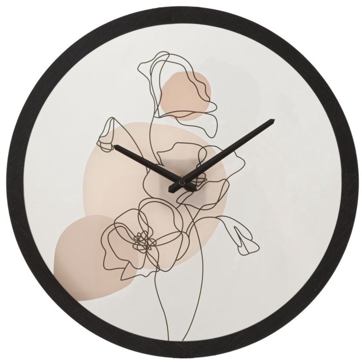 Analoge Wanduhr Mauro Ferretti Flower B