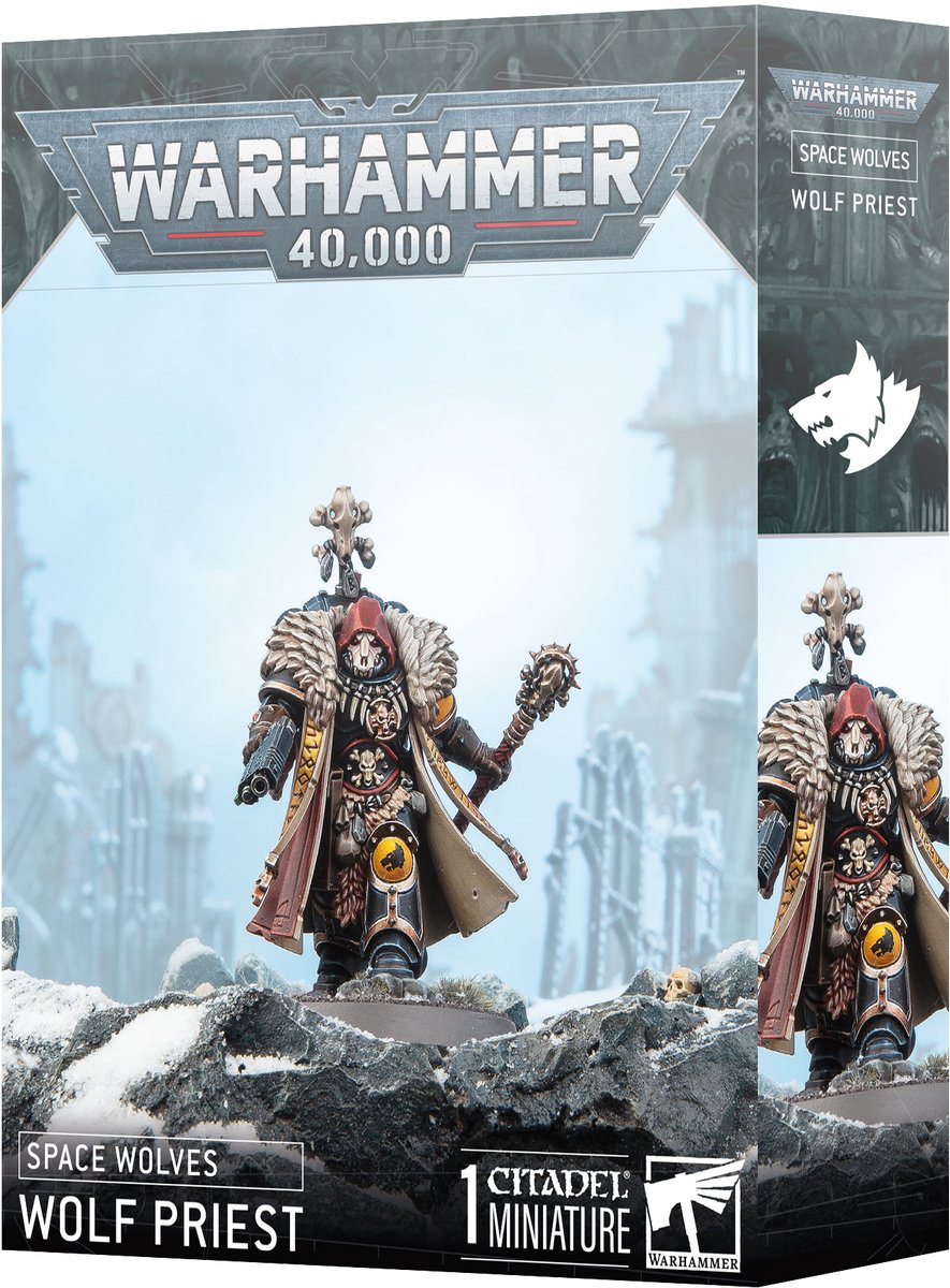 Figurine Games Workshop Warhammer 40k - Space Wolves Pretre Loup (2025)