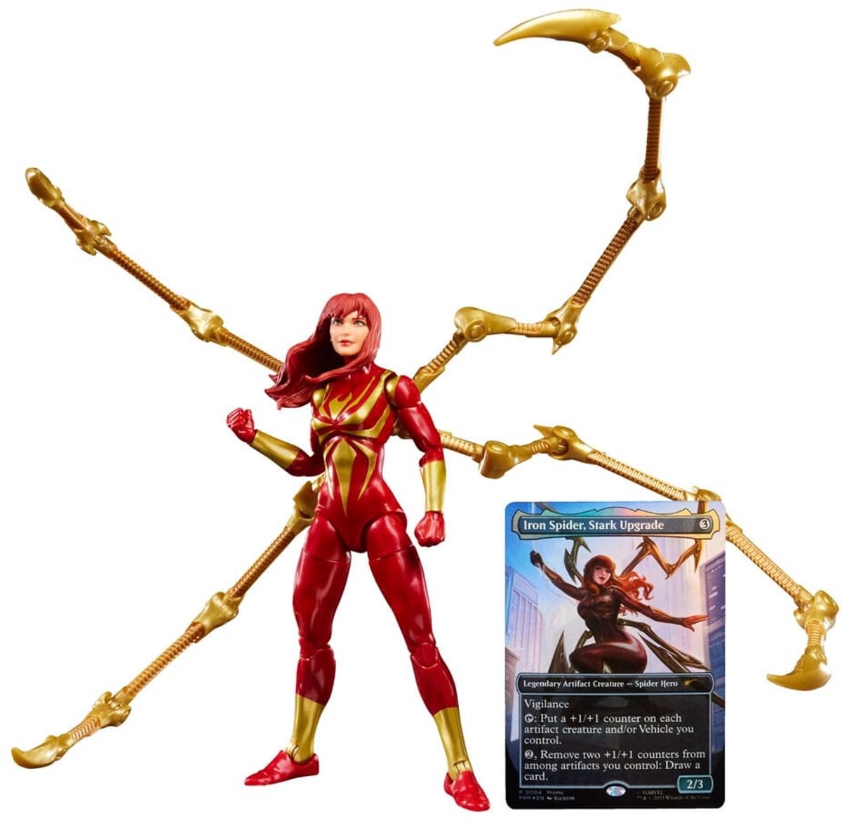 Figurine Hasbro Spider-Man Magic The Gathering Mary Jane Watson Iron Spide