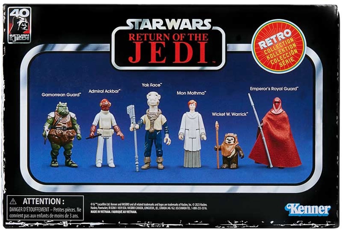 Figurine Hasbro Star Wars Return Of The Jedi (x6)