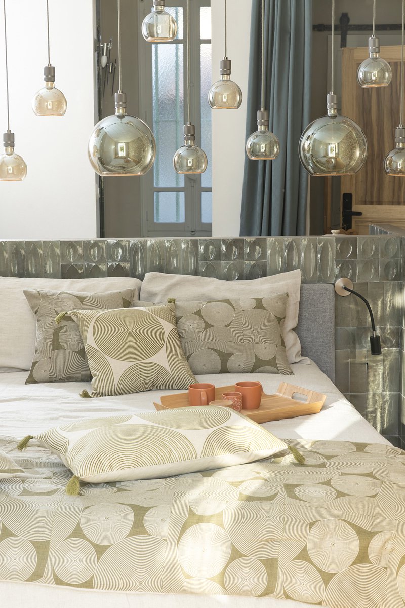 Bedruckte Decke Vivaraise Tito
