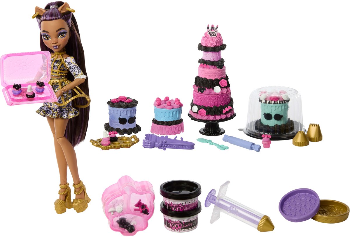 Puppe Frau Mattel Monster High Birthday Clawdeen Wolf