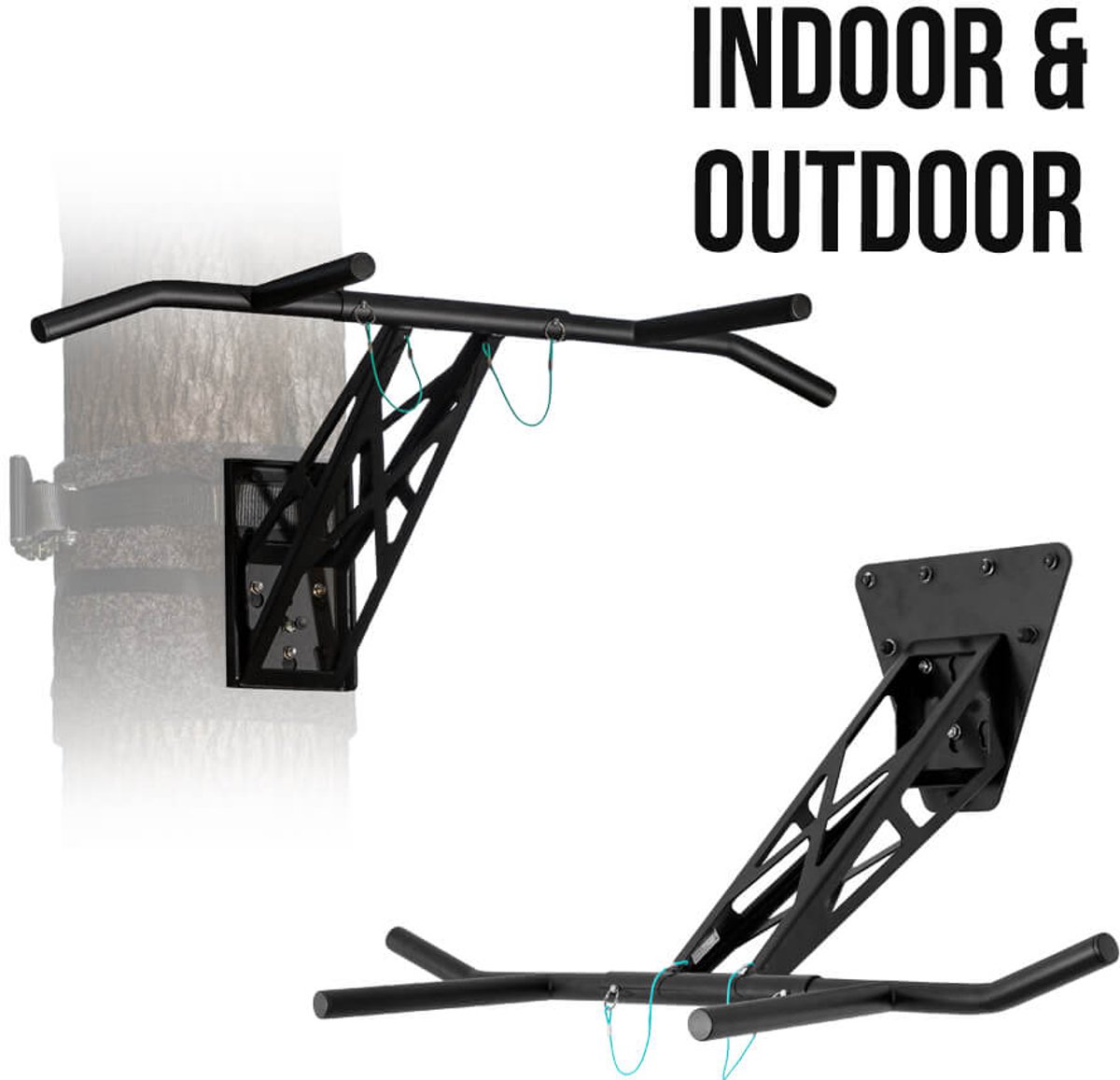 Mobile Klimmzugstange und Dip-Stange für indoor und outdoor