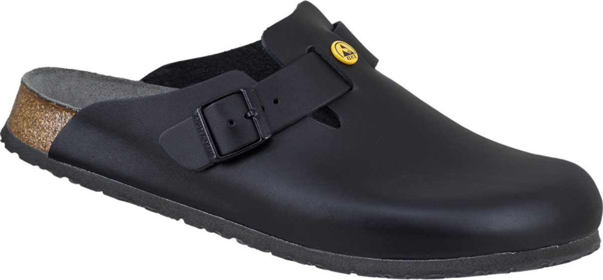 Birkenstock ESD-Clog Boston, Größe 38, schwarz, schmal