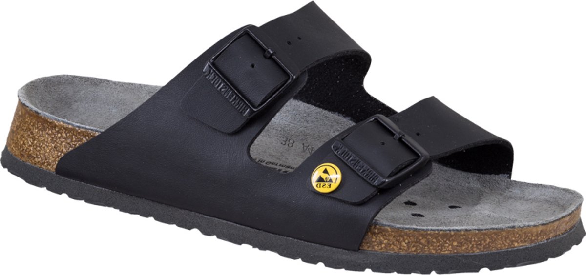 Birkenstock ESD-Sandale Arizona, Größe 35, schwarz, normal