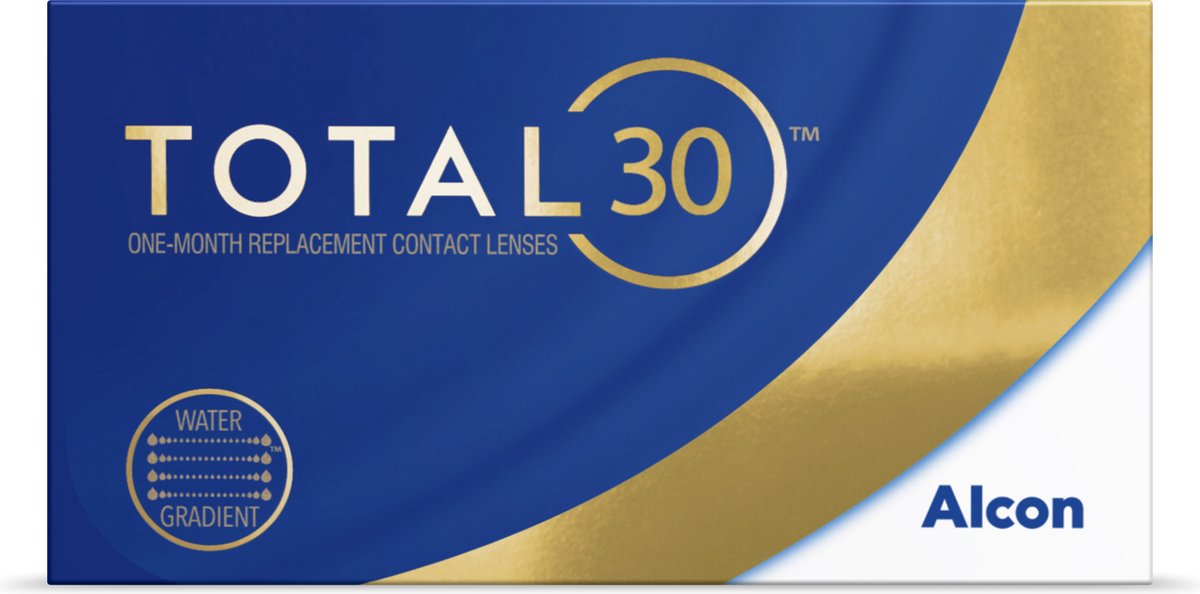 Kontaktlinse Total30, -0,75, 6 Stück, Alcon