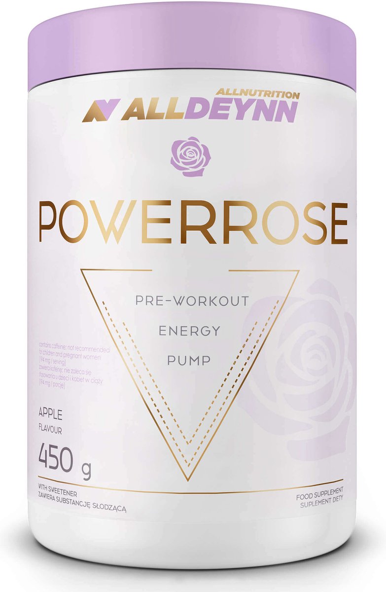 Allnutrition Alldeynn PowerRose, Geschmack: Kaugummi, 450 g