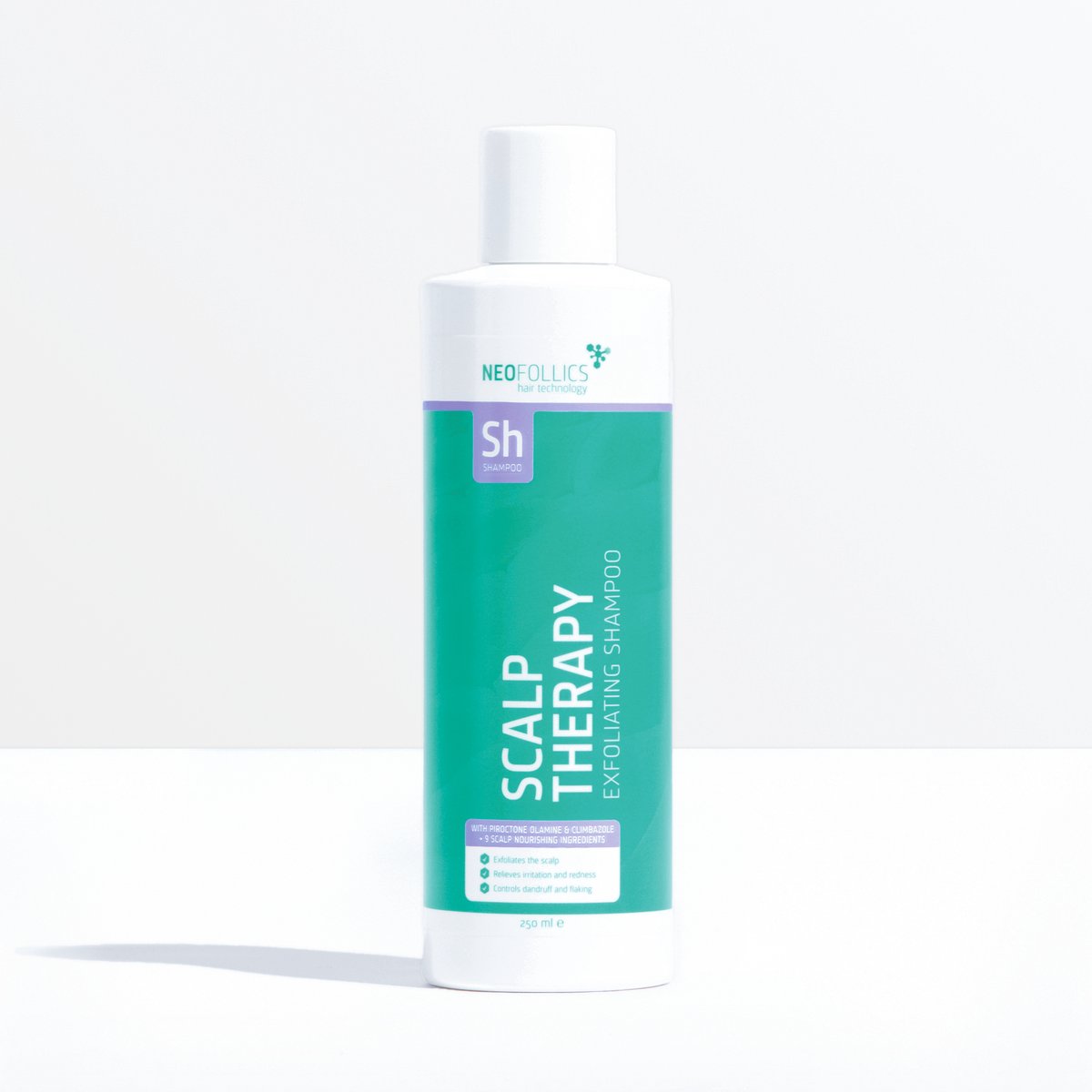 Neofollics Scalp Therapy, exfolierendes Kopfhautshampoo, 250 ml