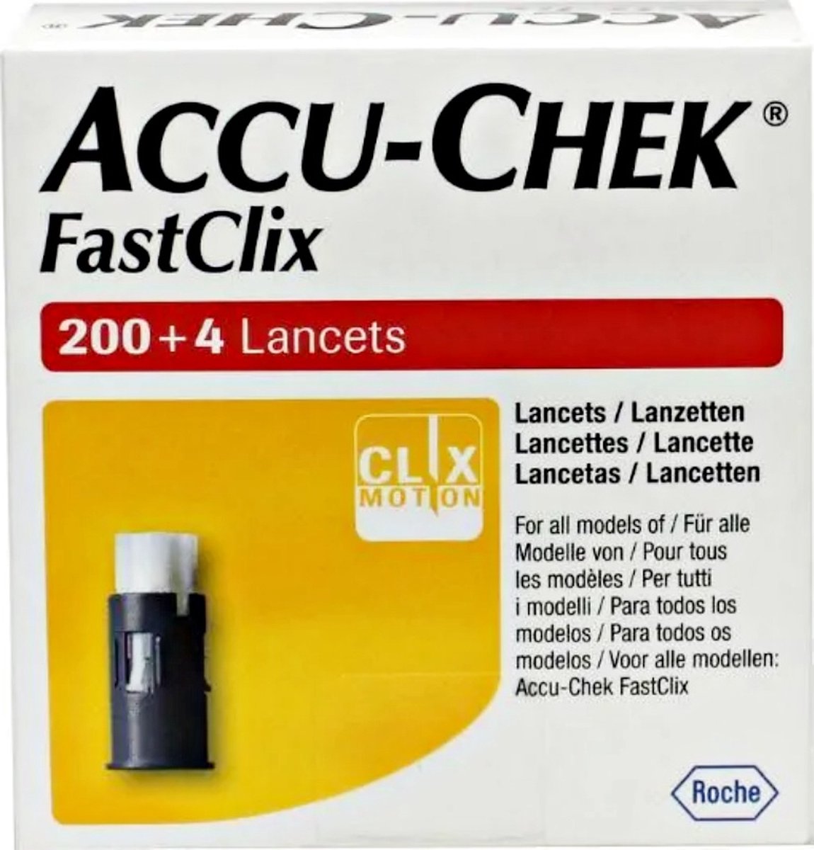 Accu-Chek FastClix, Lanzetten, Einstichklingen, 204 Stück