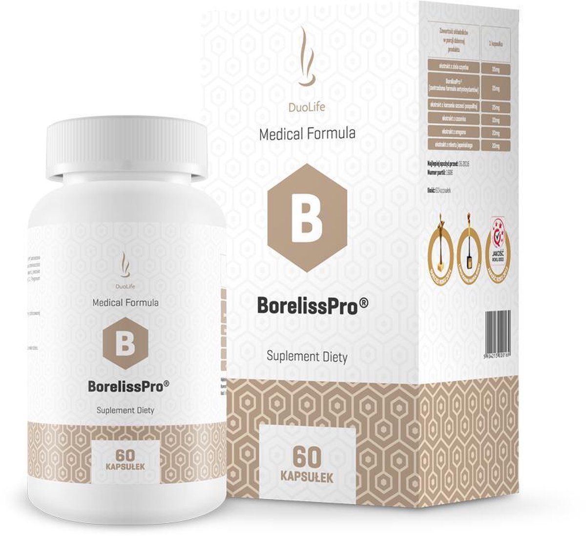 DuoLife BorelissPro, 60 Kapseln