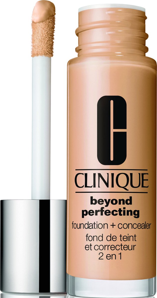 Clinique Beyond Perfecting Foundation und Abdeckstift in einem Produkt 01 Linen, 30ml