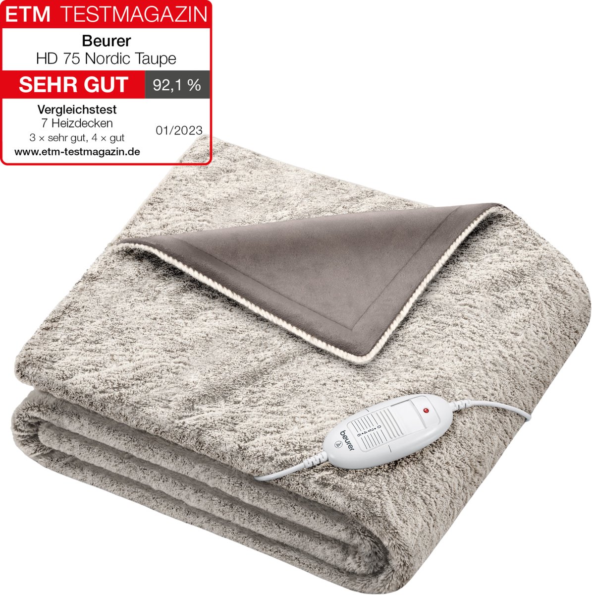 Beurer Wärmedecke HD 75 Nordic
